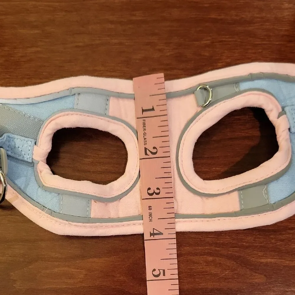 Pink and Blue Kitty Harness